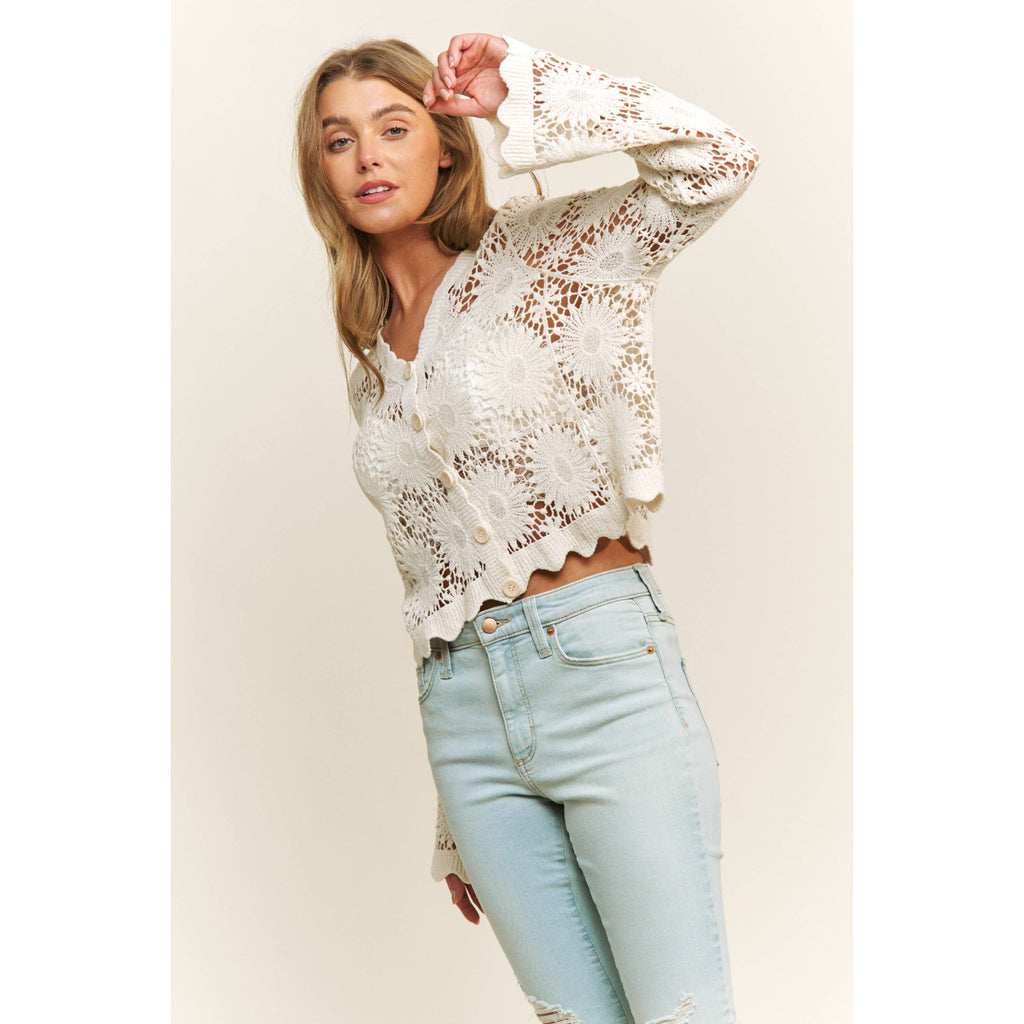 Daisy Crochet Top
