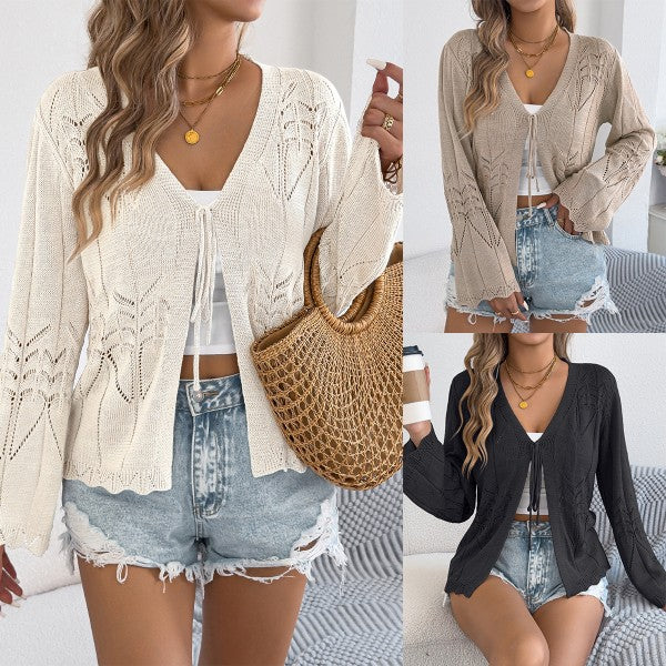 Megan Cardigan: Ivory