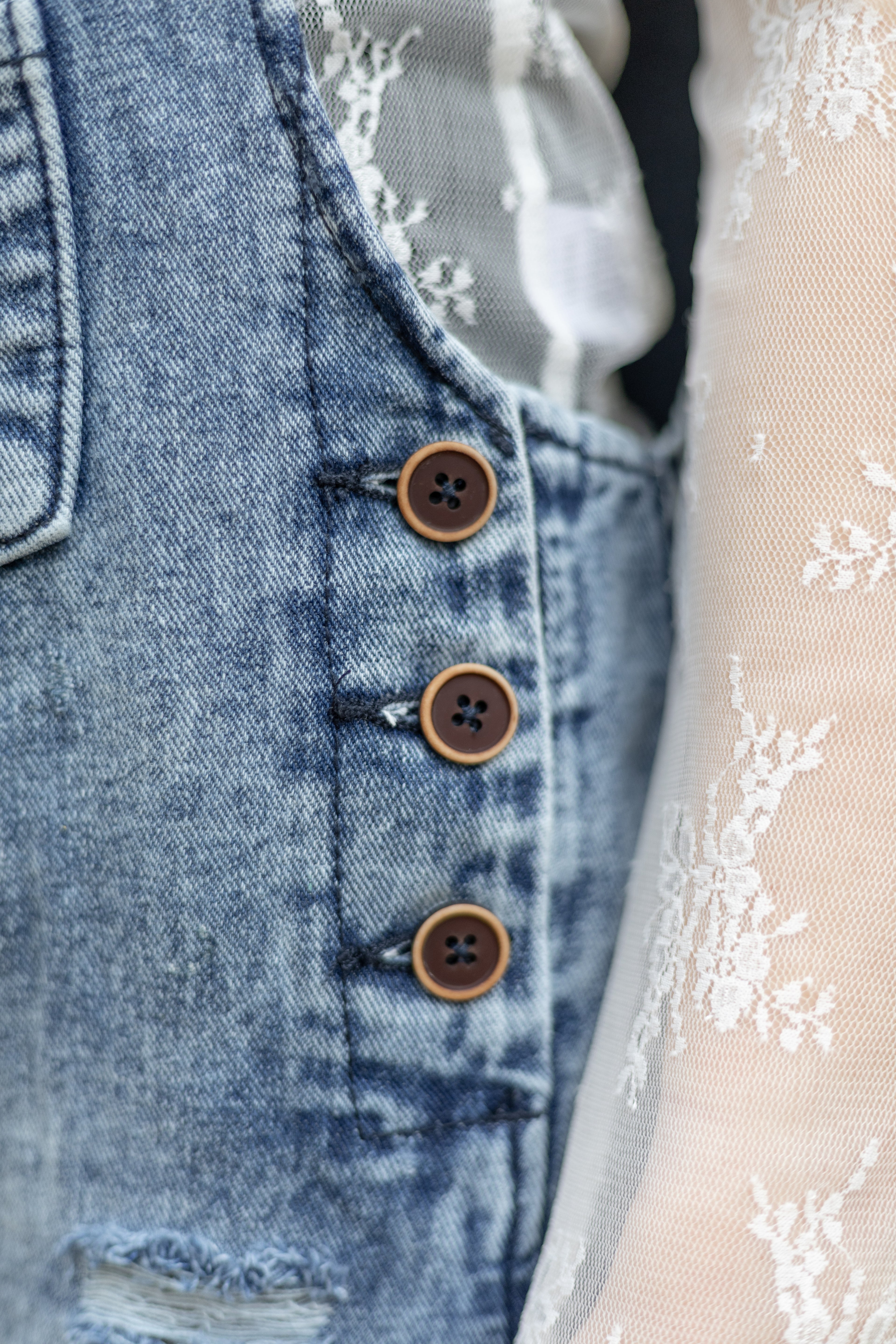 Stone Blue Overalls
