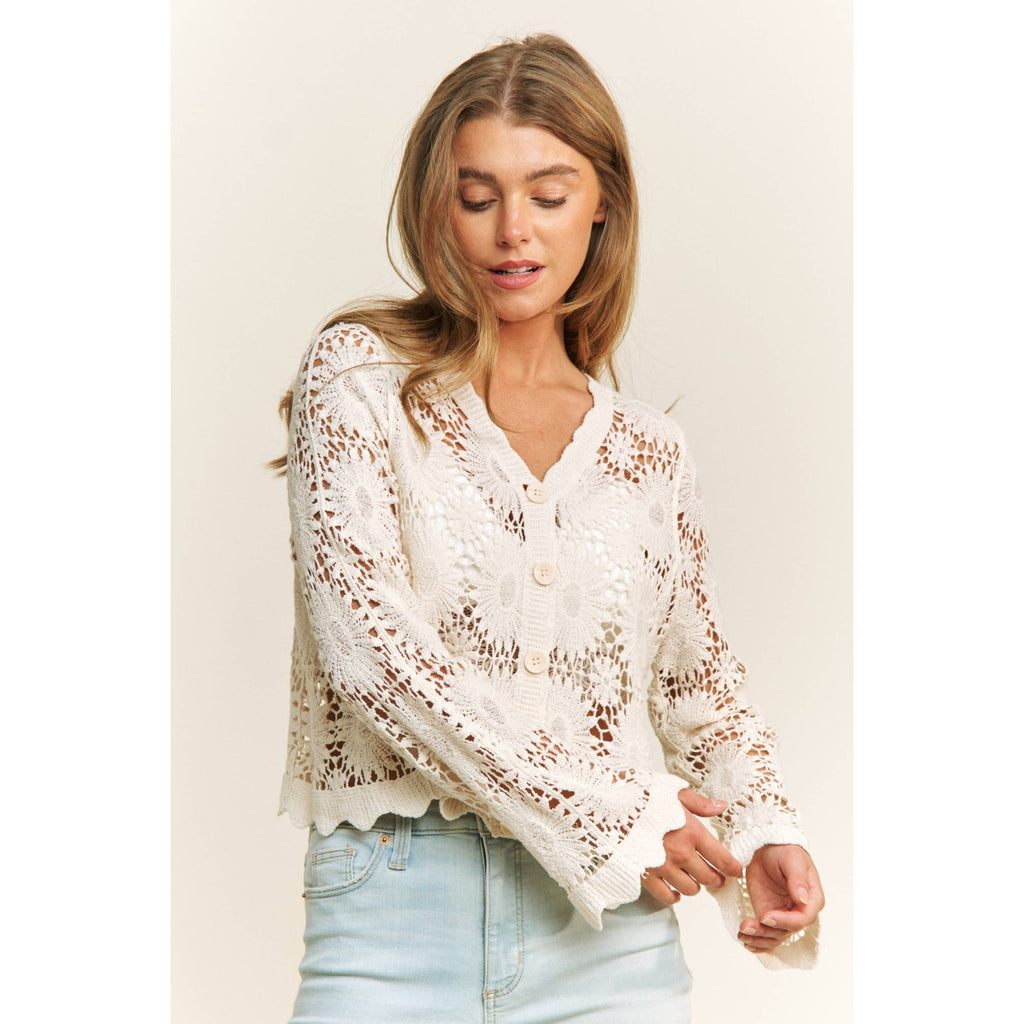 Daisy Crochet Top