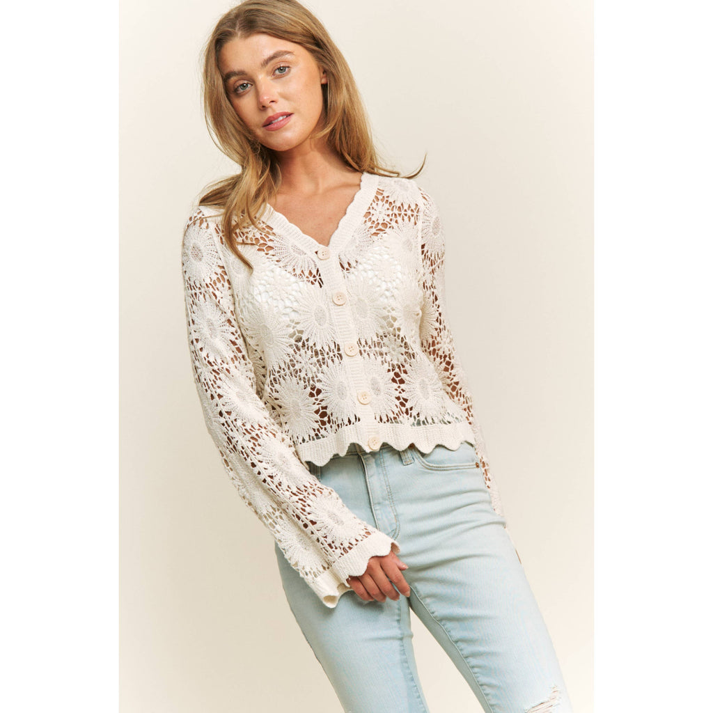 Daisy Crochet Top