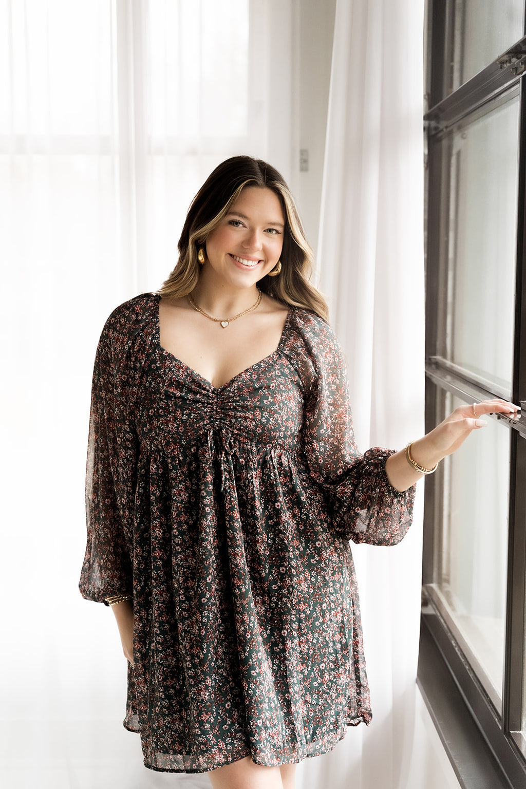 Floral Garden Mini Dress