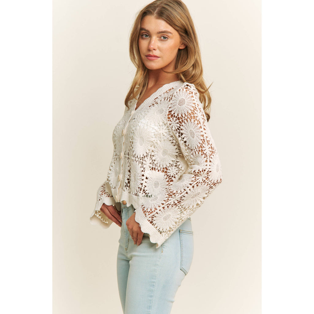 Daisy Crochet Top