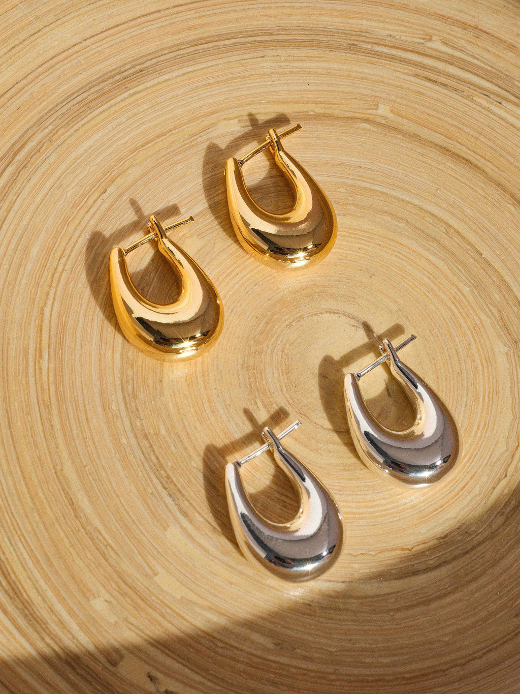 Kenzie Droplet Hoop Earring