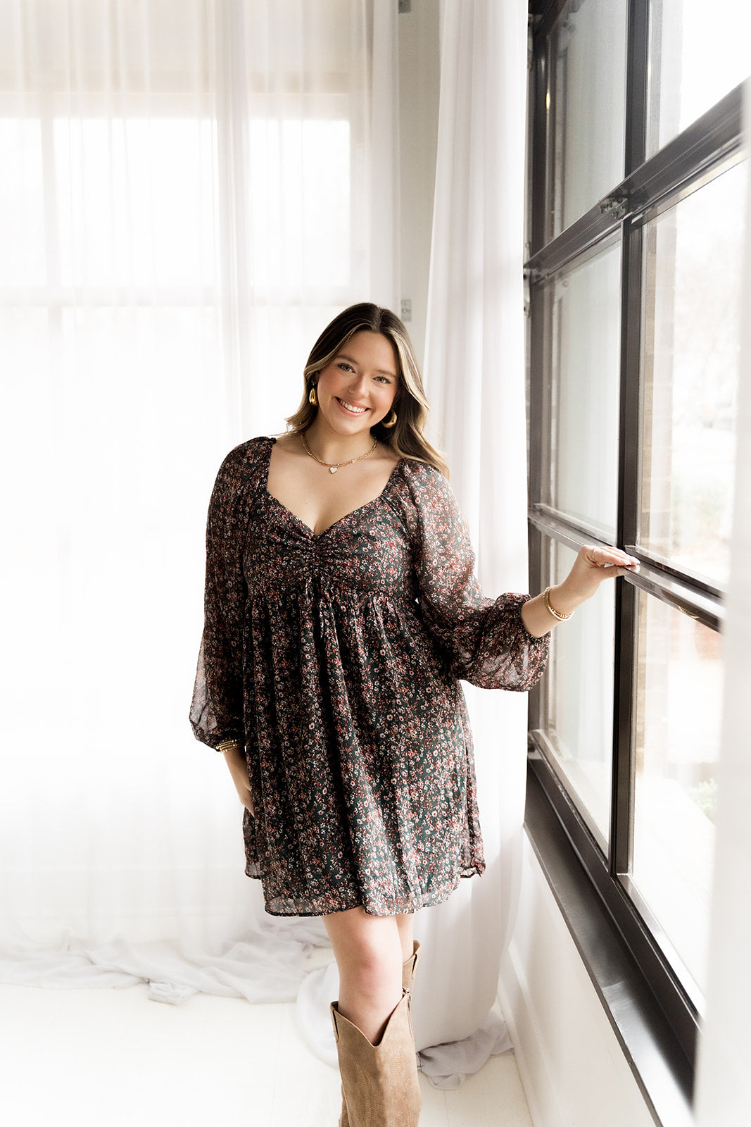 Floral Garden Mini Dress