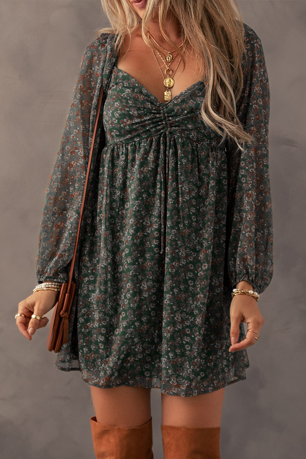 Floral Garden Mini Dress