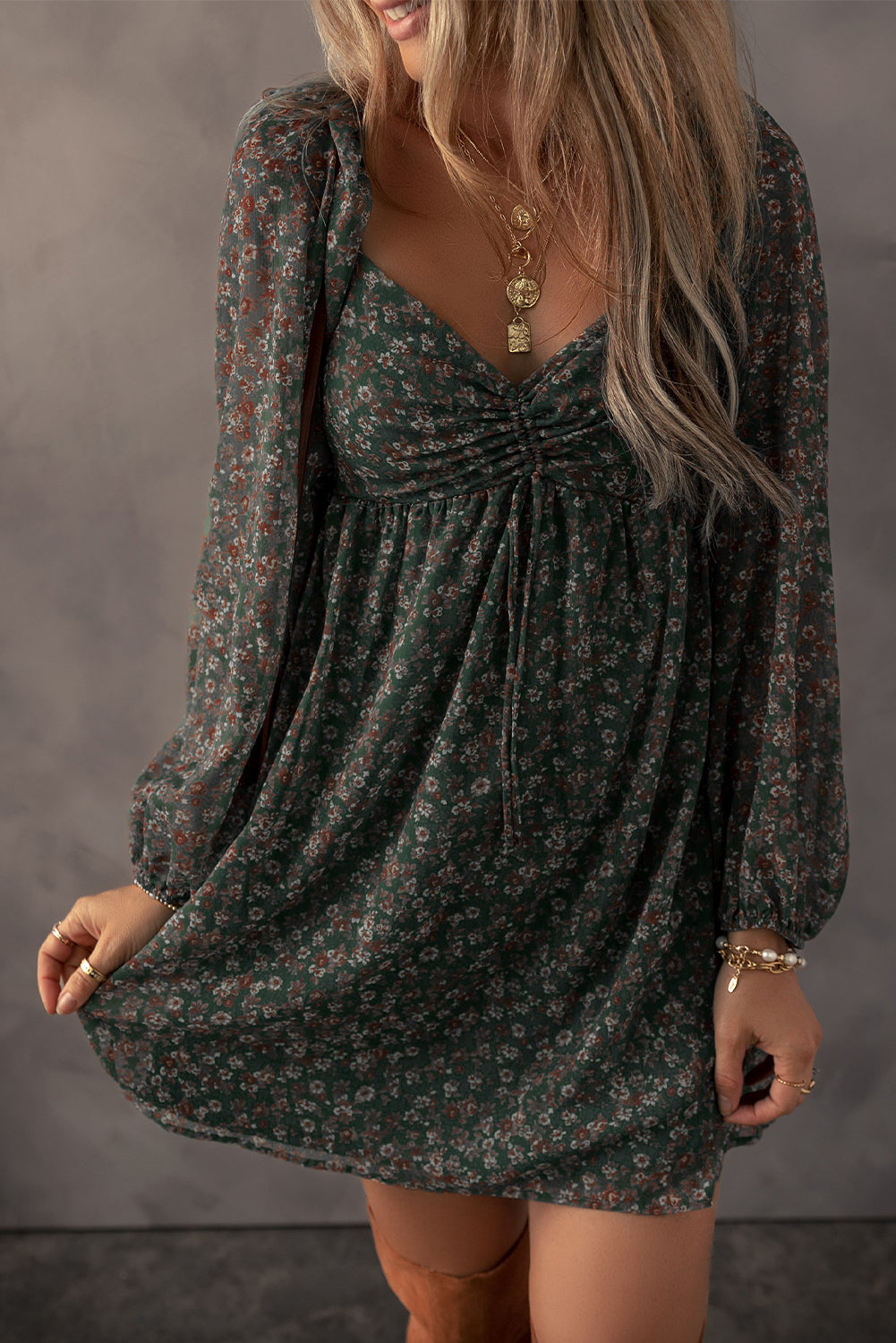 Floral Garden Mini Dress