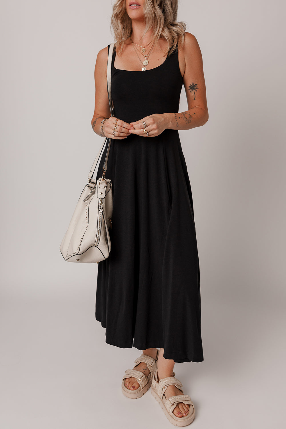 Timeless Black Maxi Dress