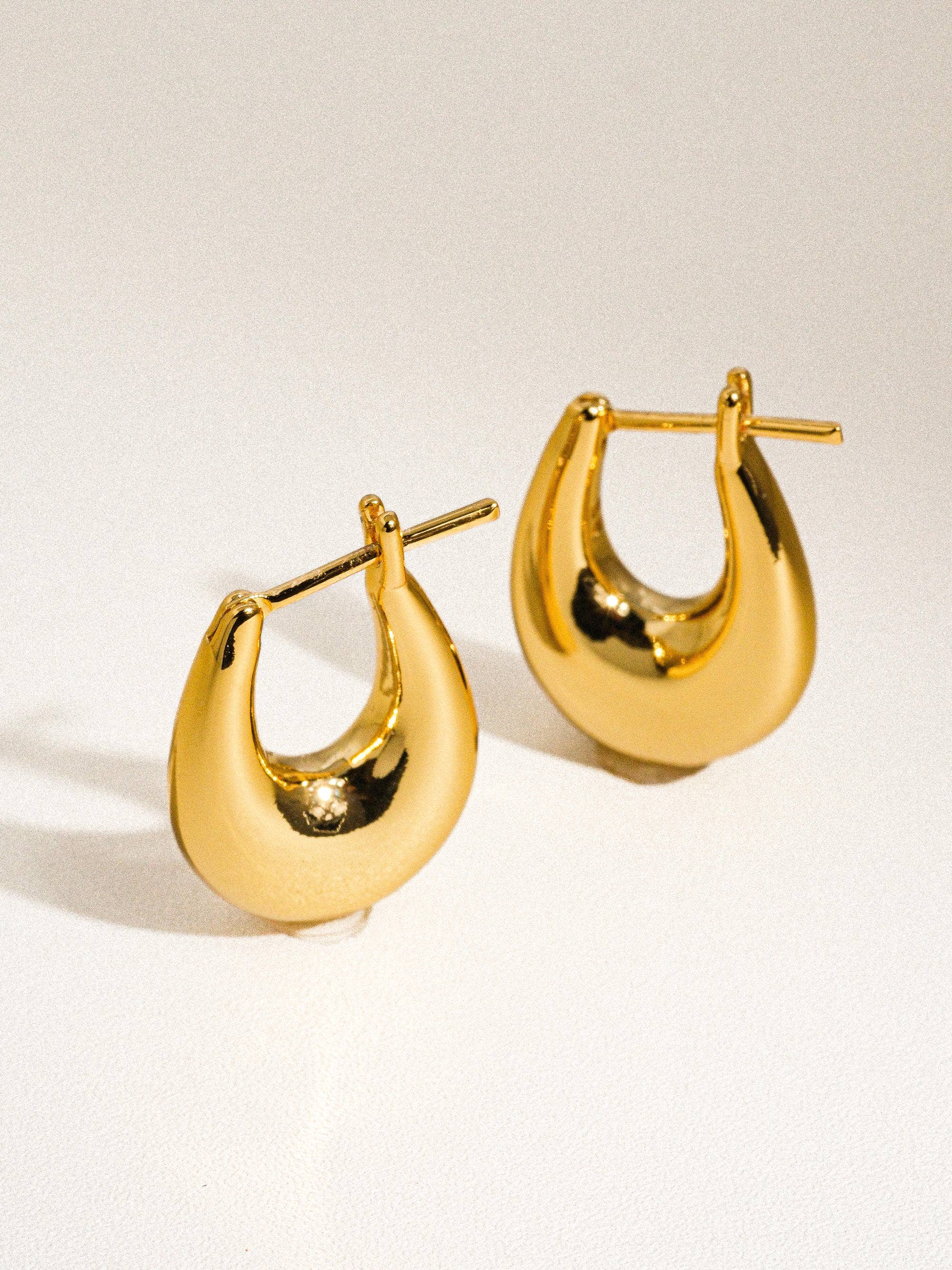Kenzie Droplet Hoop Earring