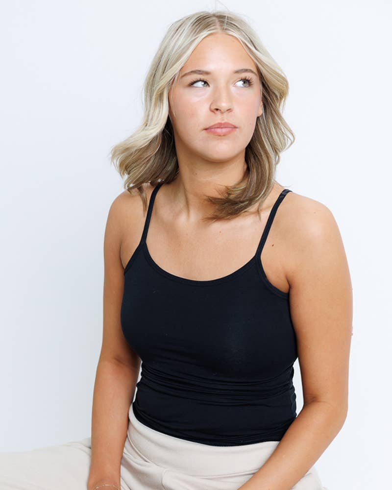 Signature Black Cami